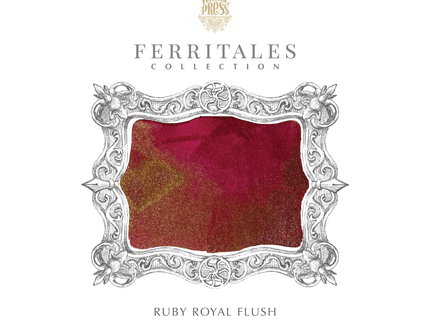 Tinta Ferritales de 20mL - Ruby Royal Flush - ColorSwatch