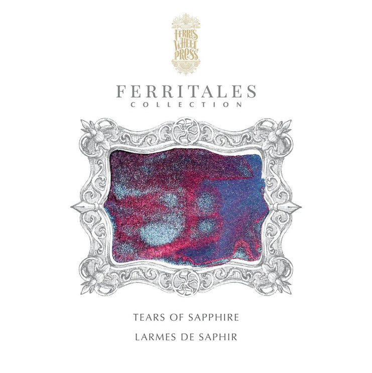 Tinta Ferritales de 20mL - Tears of Sapphire - ColorSwatch