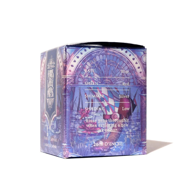 Tinta Ferritales de 20mL - Tears of Sapphire - ColorSwatch