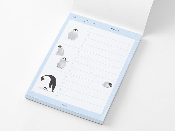To Do Memo Pad - Pingüinos - ColorSwatch