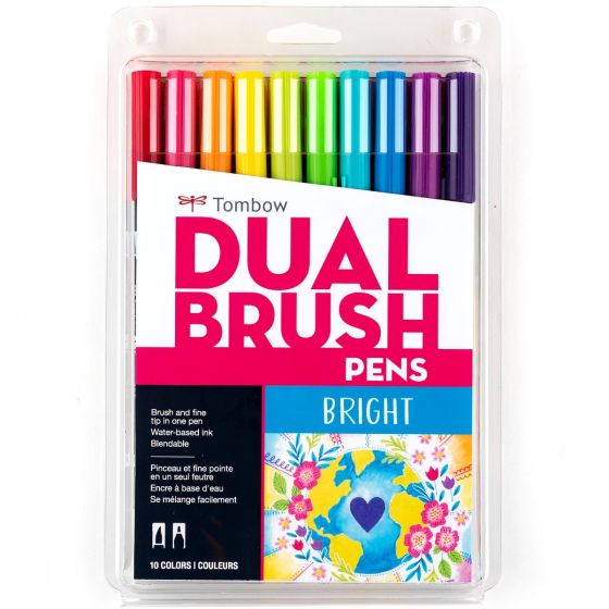 Dual Brush Pens - Bright