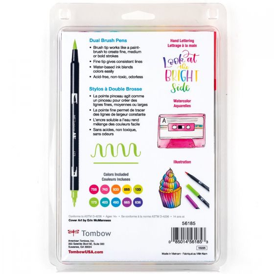 Dual Brush Pens - Bright