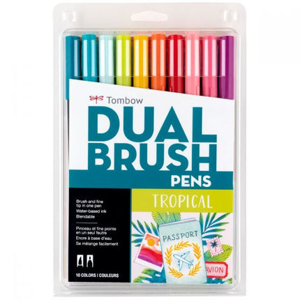 Dual Brush Pens - Tropical 2