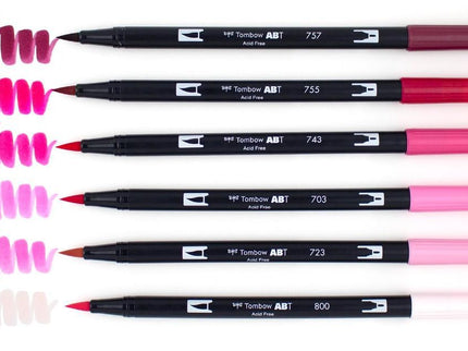 Dual Brush - Set de 6 - Rosado