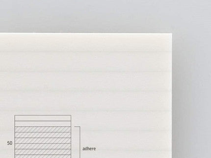 Transclucent Sticky Notes - Líneas - 50mm - ColorSwatch