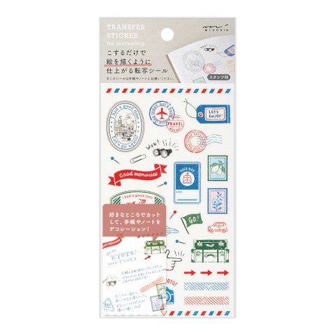 Transfer Stickers - Estampas de Viaje - ColorSwatch