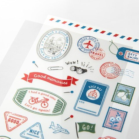 Transfer Stickers - Estampas de Viaje - ColorSwatch