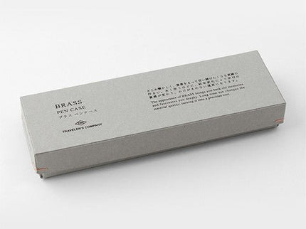 Traveler's Company Brass Pen Case - Estuche de Latón - ColorSwatch