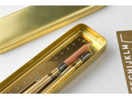 Traveler's Company Brass Pen Case - Estuche de Latón - ColorSwatch
