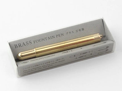 TRC BRASS FOUNTAIN PEN - Pluma Fuente - ColorSwatch