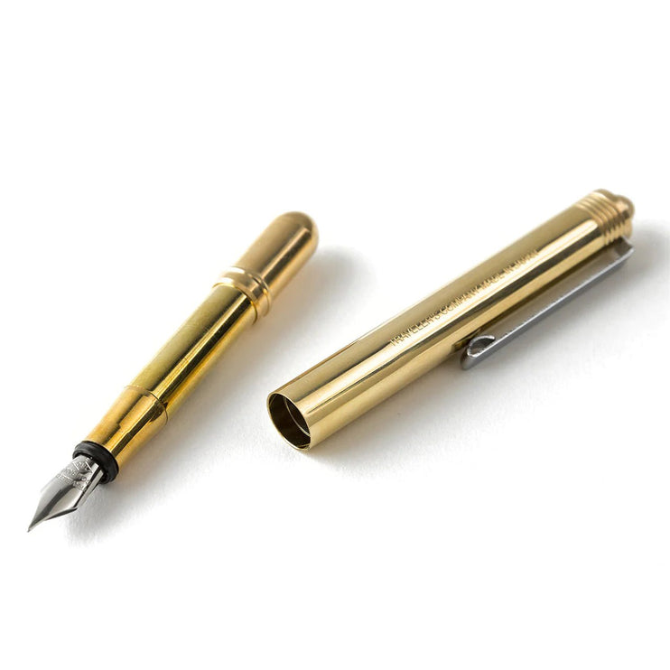 TRC BRASS FOUNTAIN PEN - Pluma Fuente - ColorSwatch