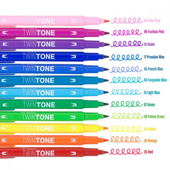 Twintone - Rainbow - ColorSwatch