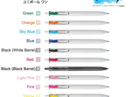 Uni ball ONE - 0.5mm - Anaranjado - ColorSwatch