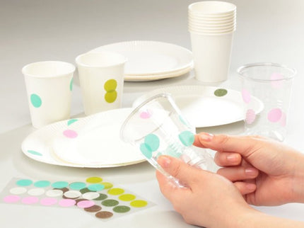 Washi dots - 16mm Earth - ColorSwatch