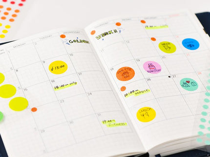 Washi dots - 20mm Ice Cream - ColorSwatch