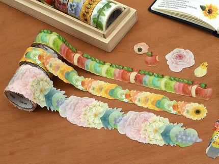 Washi Sticker Roll - Camellia - ColorSwatch