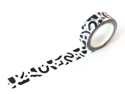 Washi Tape - Confetti B&W - ColorSwatch