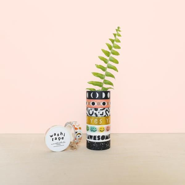 Washi Tape - Yes Gold Foil - ColorSwatch