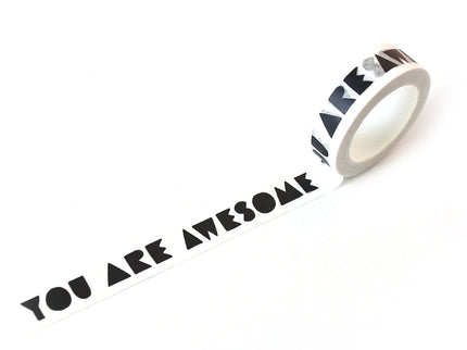 Washi Tape - You Are Awesome - ColorSwatch