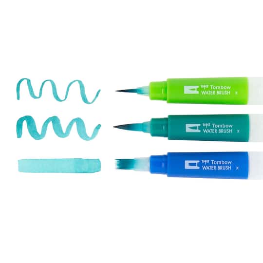 Water Brush - Set de 3 - ColorSwatch